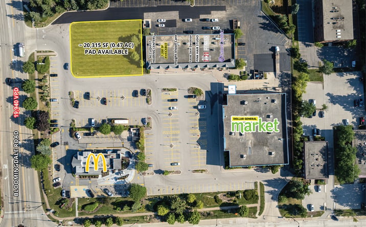 Pictures of Retail property located at 111 East Lake Street, Bloomingdale, IL 60108 for lease - image #1