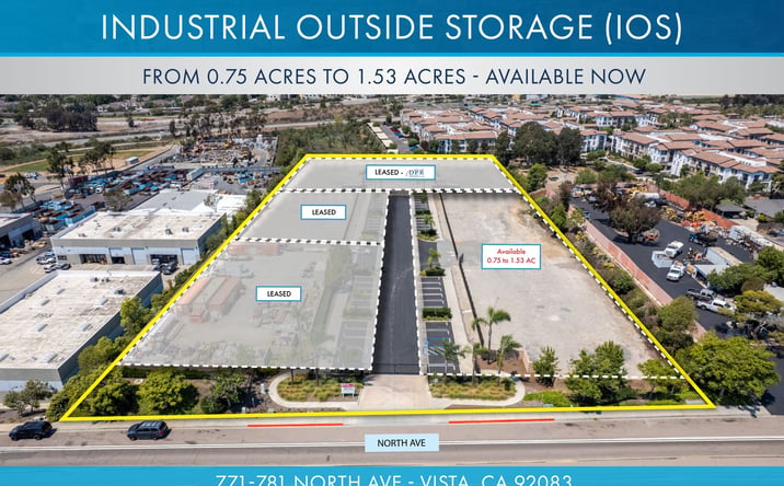 Pictures of Industrial, Land property located at 771-781 North Ave, Vista, CA 92083 for lease - image #1