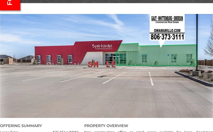 Pictures of Office, Retail property located at 2 Glorieta Dr, Canyon, TX 79015 for lease - image #1