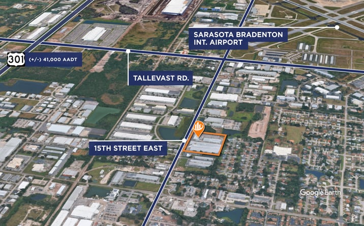 Pictures of Industrial property located at 7168 15TH ST E, SARASOTA, FL 34243 for lease - image #1