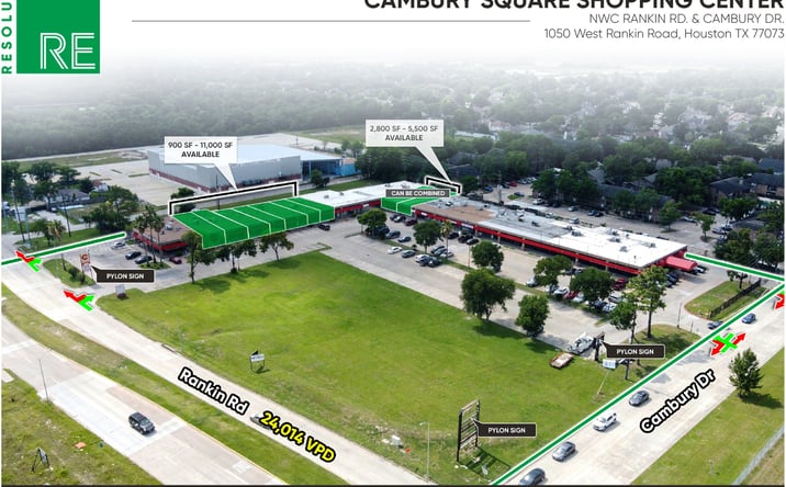 Pictures of Retail property located at 1050 West Rankin Road, Houston, TX 77073 for lease - image #1