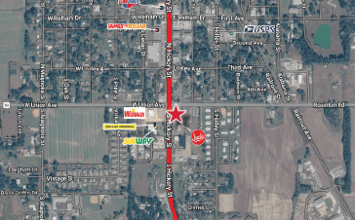 Pictures of Retail property located at 3215 S Hickory Street, Loxley, AL 36551 for lease - image #1