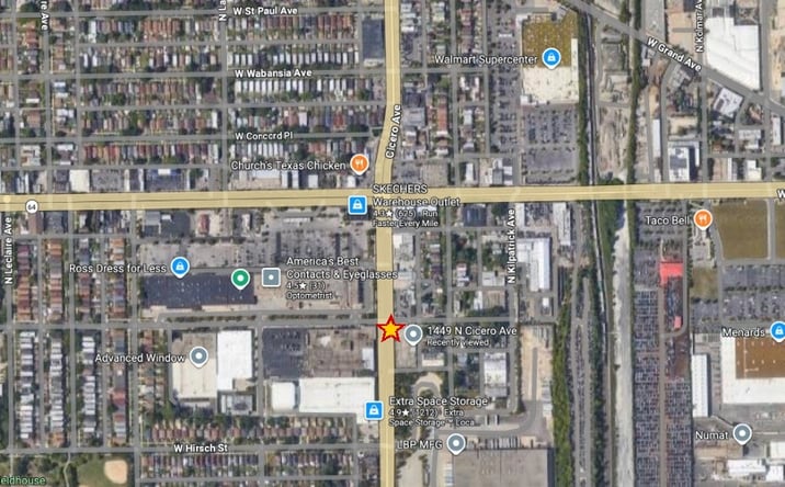 Pictures of Land property located at 1449 N. Cicero Avenue, Chicago, IL 60651 for lease - image #1