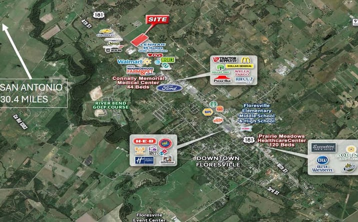 Pictures of Retail, Land property located at 1144 US 181, Floresville, TX 78114-0139 for lease - image #1