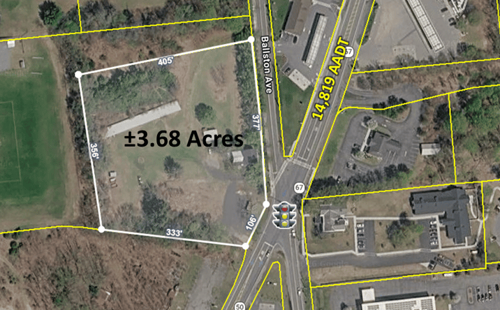 Pictures of Land property located at 260 Ballston Ave, Ballston Spa, NY 12020 for lease - image #1
