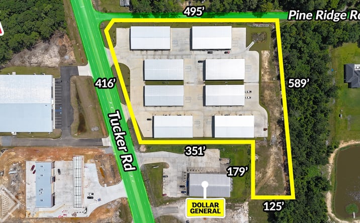 Pictures of Industrial property located at 8655 Tucker Road, Ocean Springs, MS 39564 for lease - image #1