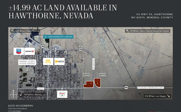 Pictures of Land property located at US Hwy 95, Hawthorne, Hawthorne, NV 89415 for lease - image #1