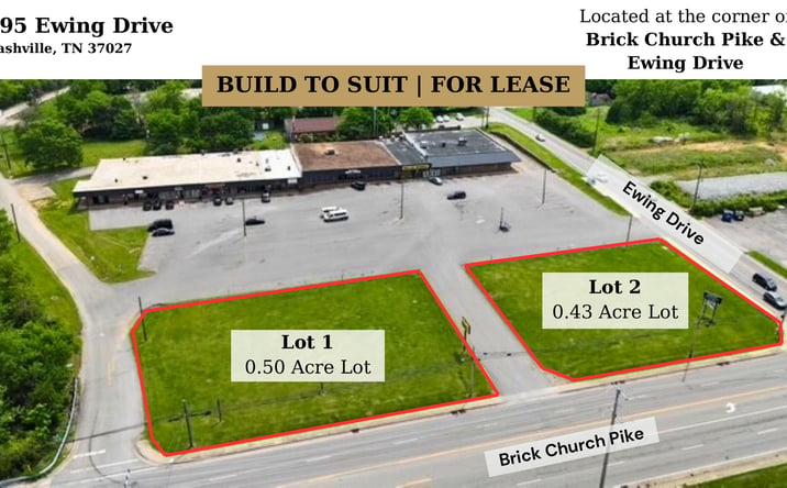 Pictures of Land property located at 395 Ewing Drive, Nashville, TN 37027 for lease - image #1