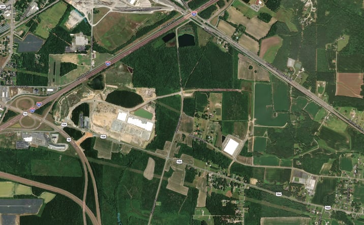 Pictures of Land property located at Highway 70 & I-95 Interchange, Selma, NC 27576 for lease - image #1