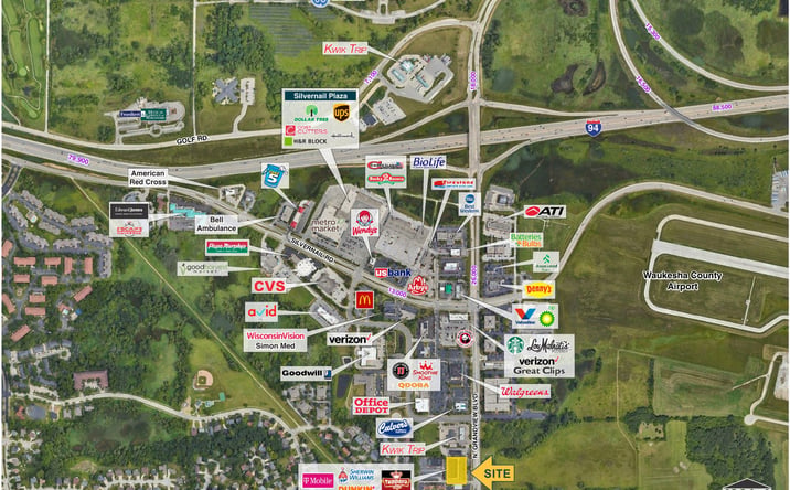 Pictures of Retail property located at 2450 N. Grandview Blvd., Waukesha, WI 53188 for lease - image #1