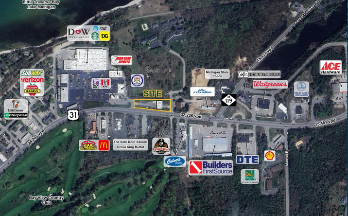 Pictures of Retail property located at 1211 US 31 N, Petoskey, MI 49770 for lease - image #1
