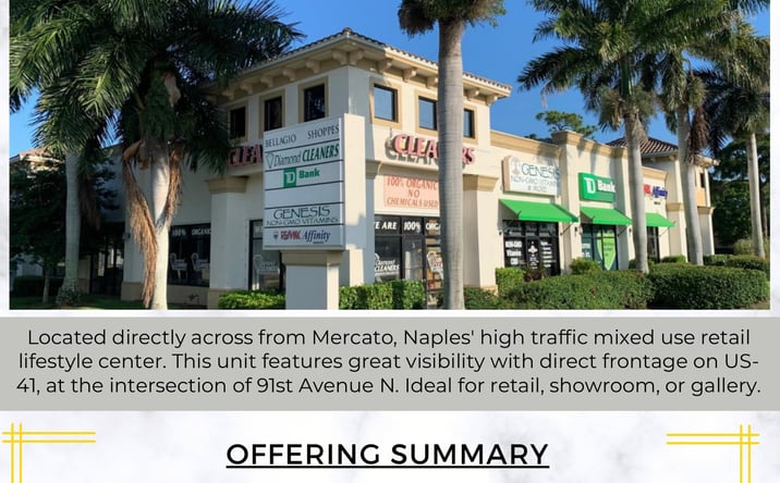 Pictures of Retail property located at 877 91st Ave N, Naples, FL 34108 for lease - image #1