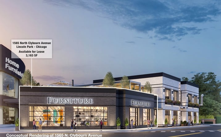 Pictures of Retail property located at NEC Halsted Street and Clybourn Avenue, Chicago, IL 60642 for lease - image #1