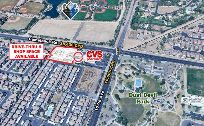 Pictures of Retail, Land property located at Camelback Rd & 107th Ave, Phoenix, AZ 85037 for lease - image #1