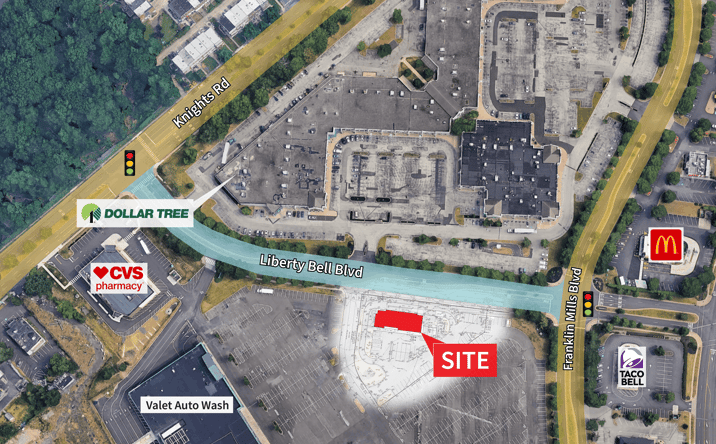 Pictures of Retail, Restaurant property located at 90 Franklin Mills Boulevard, Philadelphia, PA 19154 for lease - image #1