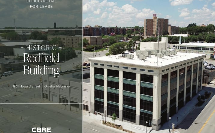 Pictures of Retail, Office property located at 1901 Howard St, Omaha, NE 68102 for lease - image #1