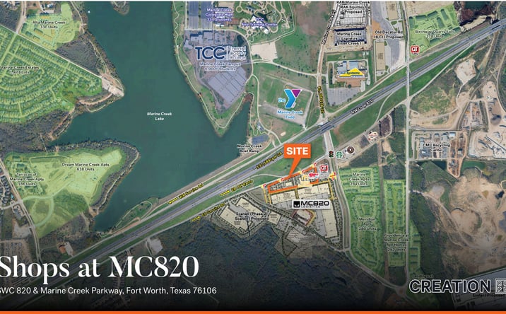 Pictures of Retail, Land property located at SWC 820 & Marine Creek Parkway, Fort Worth, TX 76106 for lease - image #1
