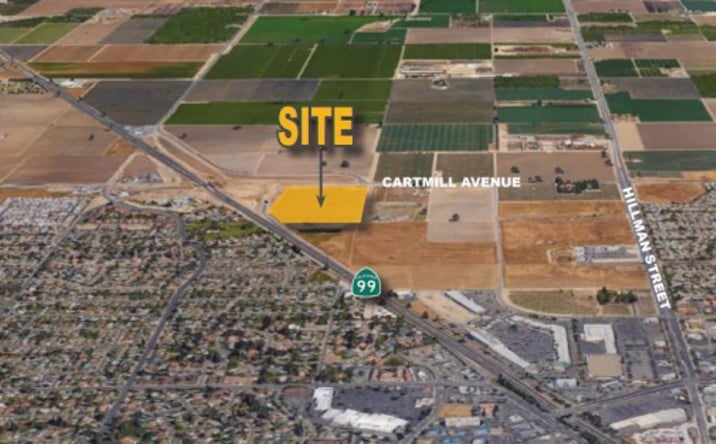 Pictures of Retail property located at SEC of Highway 99 & Cartmill Road, Tulare, CA 93274 for lease - image #1