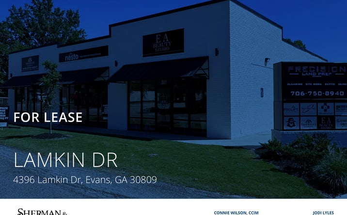 Pictures of Office, Retail property located at 4396 Lamkin Dr, Evans, GA 30809 for lease - image #1