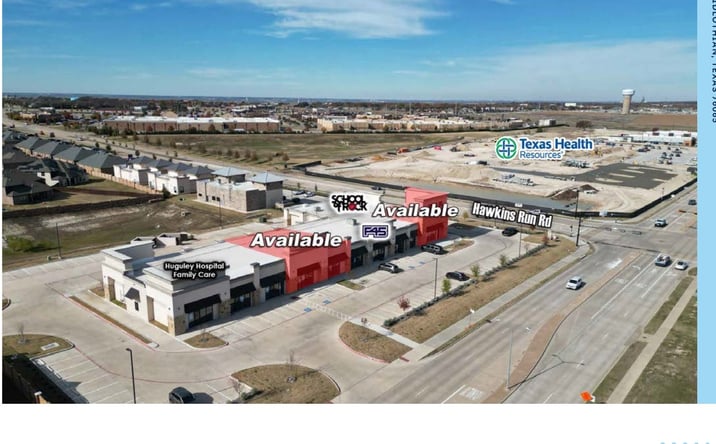 Pictures of Retail, Office property located at SWC of S 14th St & Hawkins Run, Midlothian, TX 76065 for lease - image #1