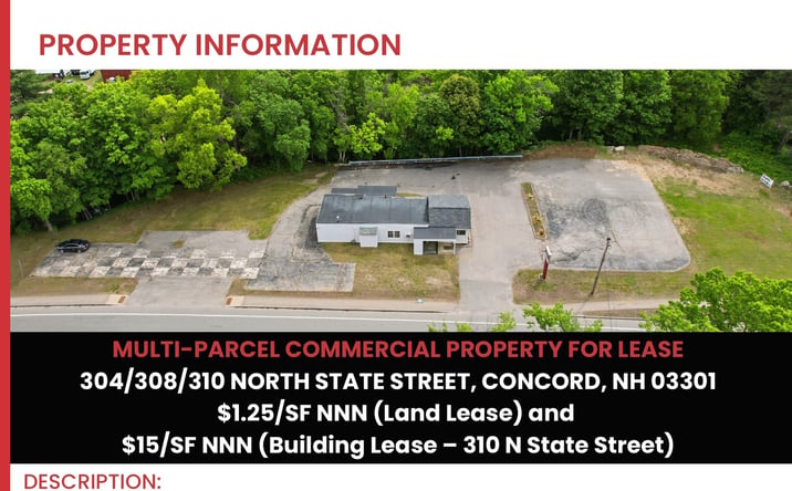 Pictures of Retail, Office, Land property located at 304/308/310 North State St, Concord, NH 03301 for lease - image #1