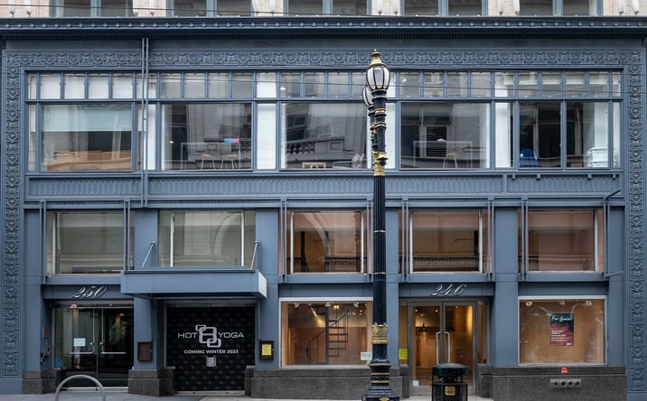 Pictures of Retail property located at 248 Sutter Street, SF, CA 94108 for lease - image #1