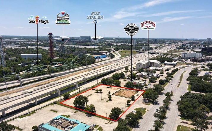 Pictures of Land property located at 2300 E Lamar Blvd, Arlington, TX 76006 for lease - image #1