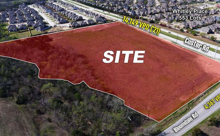 Pictures of Retail property located at 6273 Bloomdale Rd, McKinney, TX 75071 for lease - image #1