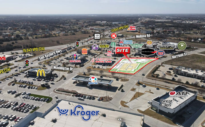 Pictures of Retail property located at 2625 Sentinel Wy, Melissa, TX 75454 for lease - image #1