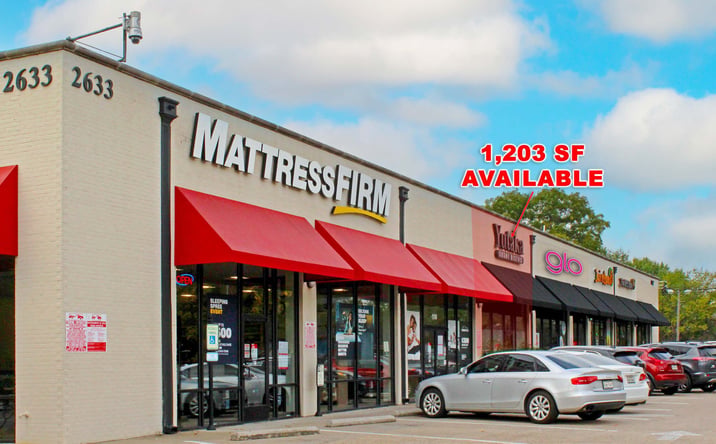 Pictures of Retail, Restaurant property located at 2633 McKinney Avenue, Dallas, TX 75204 for lease - image #1