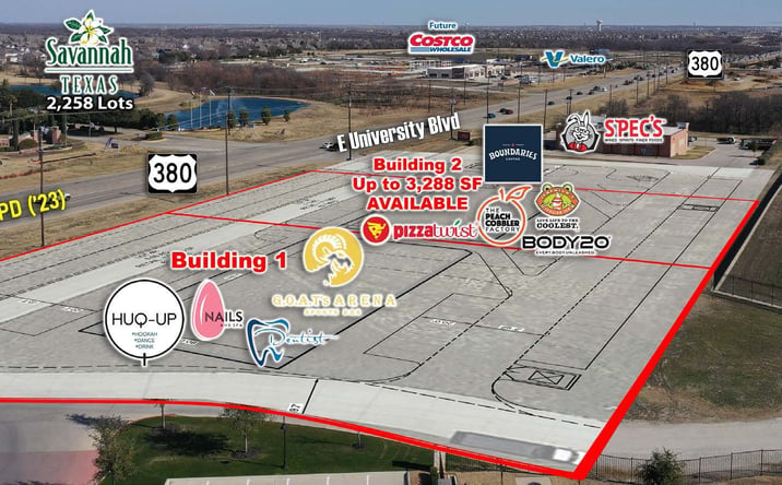 Pictures of Retail property located at 27062 E University Dr, Aubrey, TX 76227 for lease - image #1