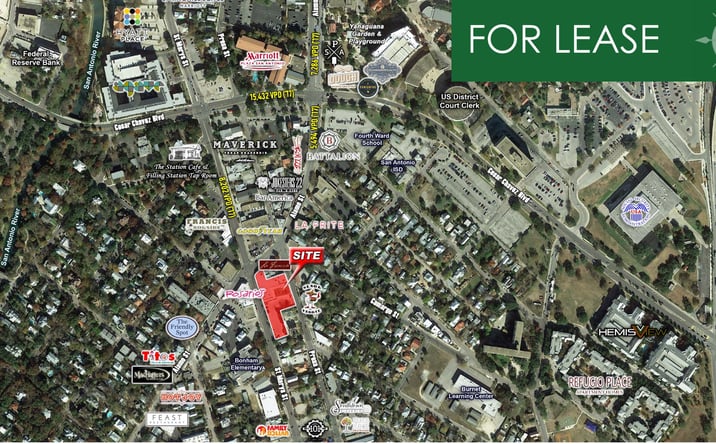 Pictures of Retail property located at 812 S. Alamo, San Antonio, TX 78205 for lease - image #1