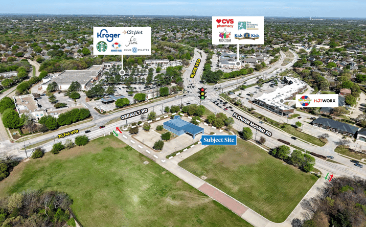 Pictures of Retail, Office, Restaurant property located at 1051 Flower Mound Road, Flower Mound, TX 75028 for lease - image #1