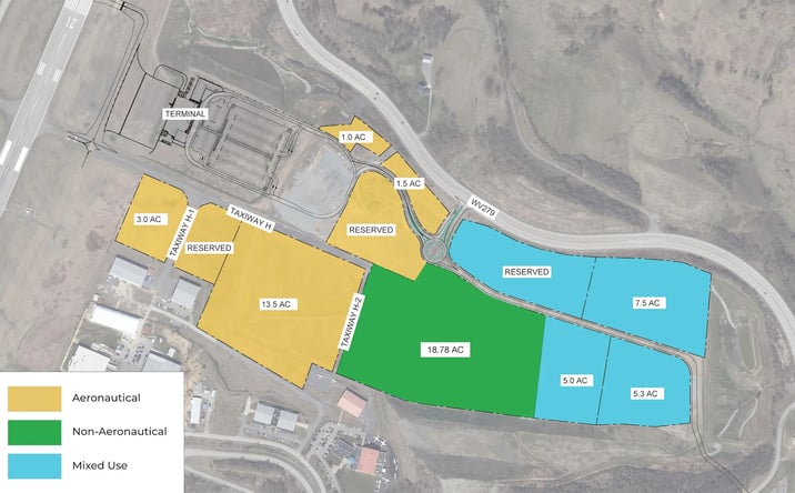 Pictures of Land property located at 2000 Aviation Way, Bridgeport, WV 26330 for lease - image #1