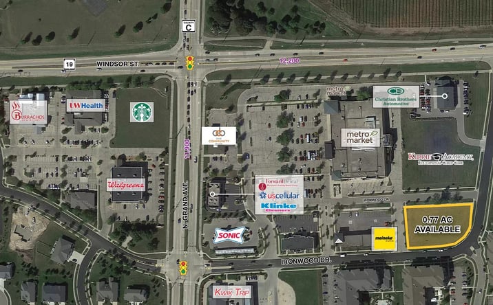 Pictures of Land property located at SEC of Grand Avenue & Highway 19, Sun Prairie, WI 53590 for lease - image #1
