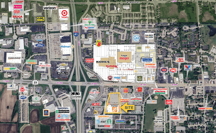 Pictures of Retail property located at I-41 and Johnson Street, Fond Du Lac, WI 54935 for lease - image #1