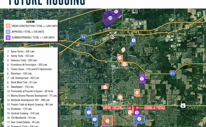 Pictures of Retail, Land, Restaurant property located at SEC airport road and us highway 6, Portage, IN 46368 for lease - image #1