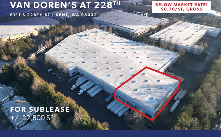 Pictures of Industrial property located at 6111 S 228TH ST, Kent, WA 98032 for lease - image #1