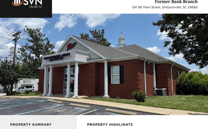 Pictures of Office property located at 124 Northeast Main Street, Simpsonville, SC 29681 for lease - image #1
