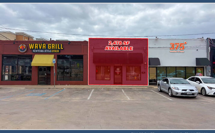 Pictures of Retail, Restaurant property located at 101 & 105 Avenue A, Denton, TX 76201 for lease - image #1