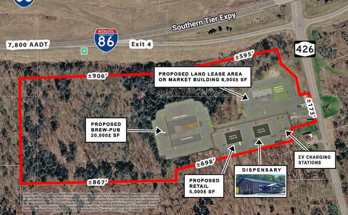 Pictures of Retail, Land, Restaurant property located at 2971 New York 426, Findley Lake, NY 14736 for lease - image #1