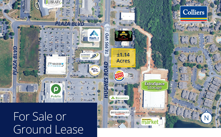 Pictures of Retail, Land property located at 385 Hughes Road, Madison, AL 35758 for lease - image #1