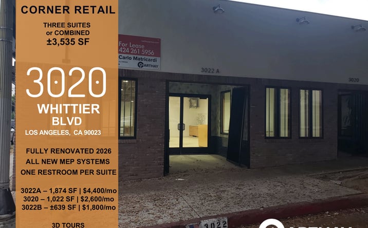 Pictures of Retail property located at 3020 Whittier Blvd, Los Angeles, CA 90023 for lease - image #1