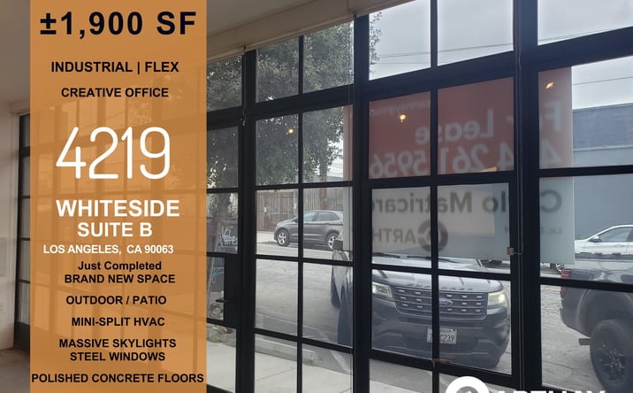 Pictures of Office, Industrial, Special Purpose property located at 4219 Whiteside Street, Suite B, Los Angeles, CA 90063 for lease - image #1