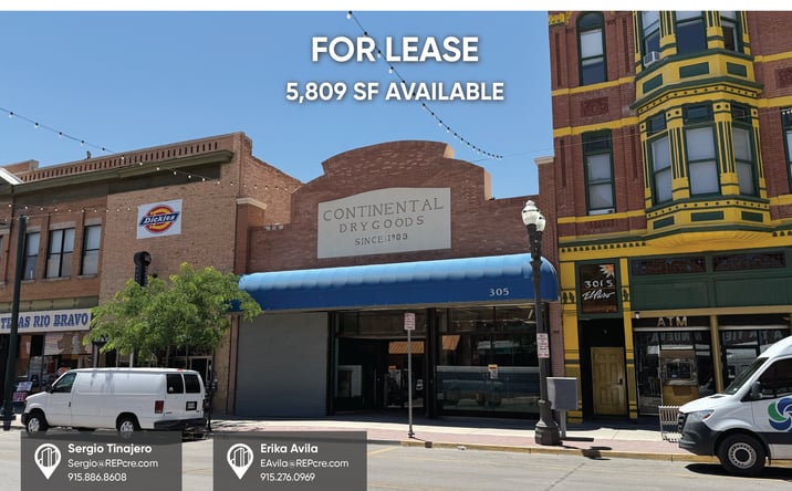 Pictures of Retail property located at 305 South El Paso Street, El Paso, TX 79901 for lease - image #1
