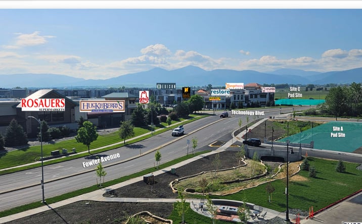 Pictures of Retail, Land, Restaurant property located at 3341 Technology Blvd - Lot 2, Bozeman, MT 59718 for lease - image #1