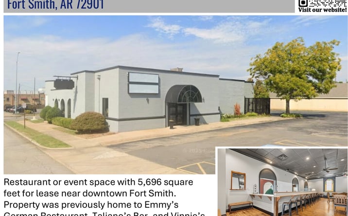 Pictures of Retail, Restaurant property located at 200 N 13th St, Fort Smith, AR 72901 for lease - image #1