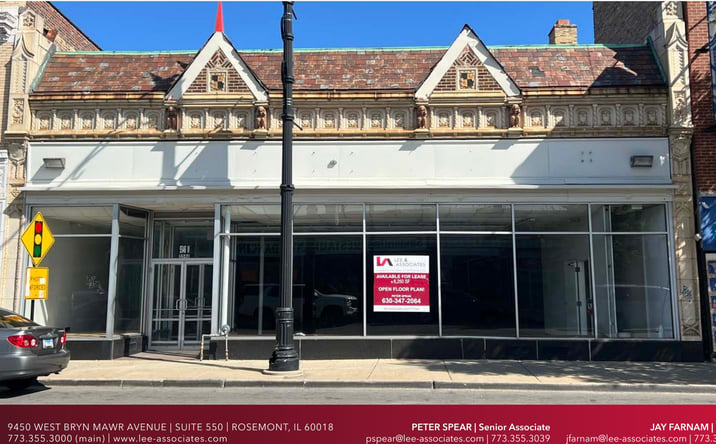 Pictures of Retail property located at 5546 W. Belmont Avenue, Chicago, IL 60641-4129 for lease - image #1
