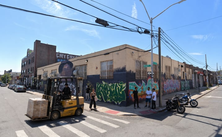 Pictures of Industrial property located at Bogart Street & Ten Eyck, Brooklyn, NY 11211 for lease - image #1