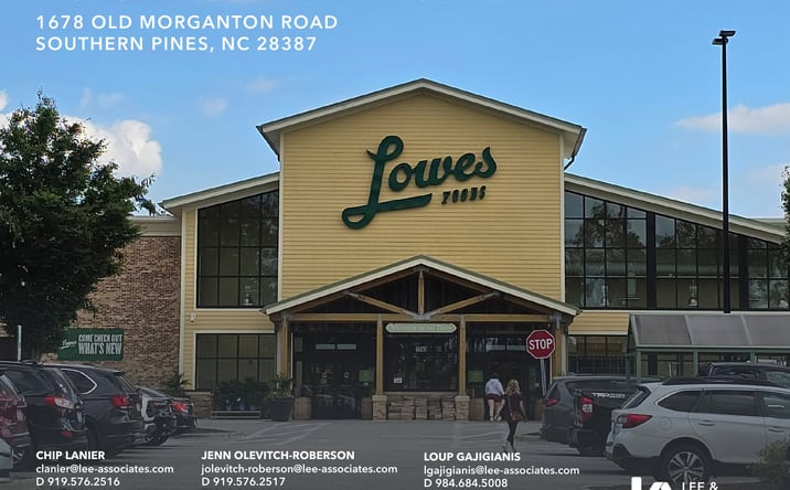 Pictures of Retail property located at 1678 Old Morganton Road, Southern Pines, NC 28387 for lease - image #1